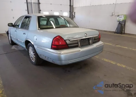 2009 Mercury Grand Marquis Ls (Fleet Only) from USA, damaged, VIN 2MEHM75V59X608632